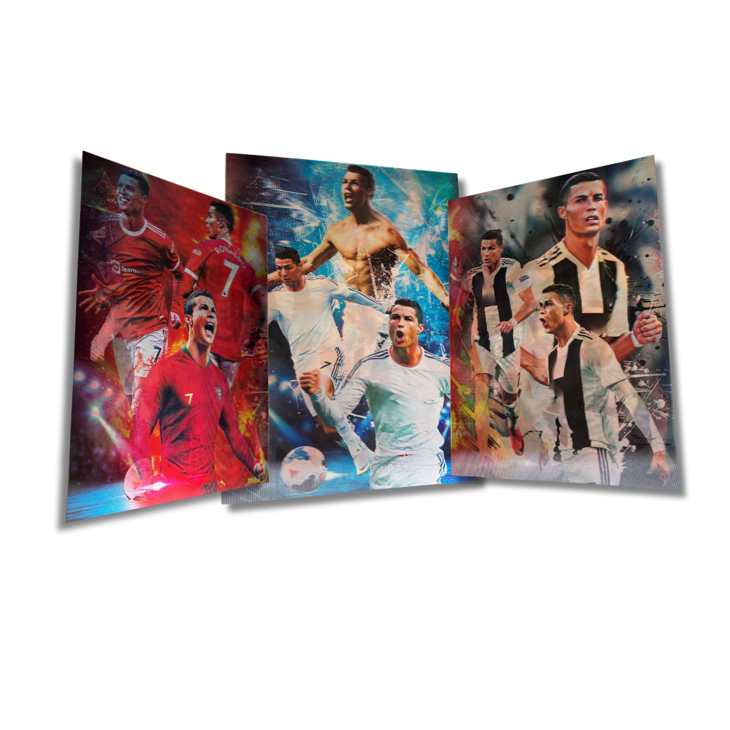 Amazon.com: Ronaldo 3D Motion Flip Poster – Soccer Legend Wall Art